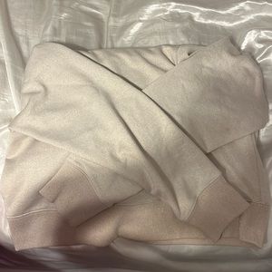 Cropped scuba hoodie